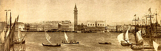 Veduta panoramica dal bacino di San Marco