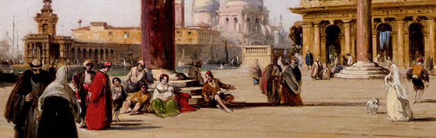 The Piazzetta St. Marks, Venice