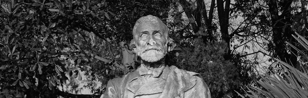 Giardini. Monumento a Giuseppe Verdi