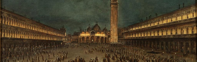 Processione notturna in Piazza San Marco
