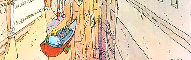 Venezia Celeste, 1995. Comic Art