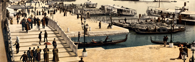 The port of Venice, Italy