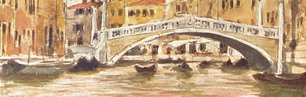 Bridge near the Palazzo Labia