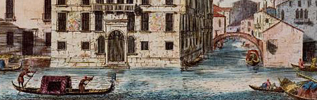 Veduta di Palazzo Gussoni al Ponte di Noale