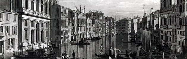 Veduta di Venezia con il Canal Grande