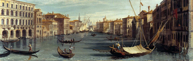 Il Canal Grande dai Palazzi Foscari