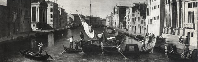 Veduta di Venezia con il Canal Grande