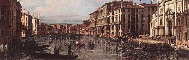 Veduta del Canal Grande con la Chiesa di San Stae