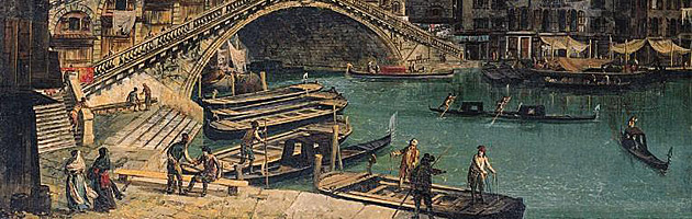 Il Ponte di Rialto dalla Riva del Vin