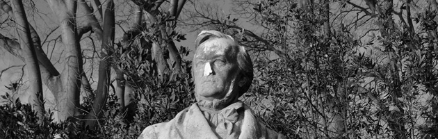 Giardini. Monumento a Richard Wagner
