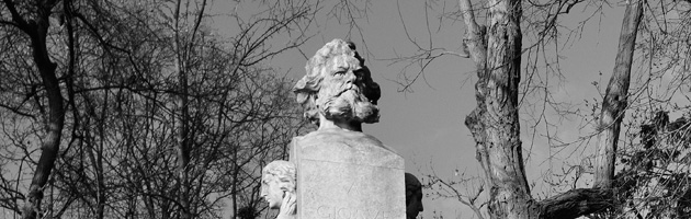 Giardini. Monumento a Giosuè Carducci