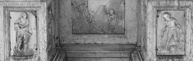 Campanile di San Marco. Basamento della loggetta