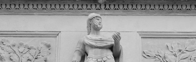 Ala Napoleonica. Statua di imperatore romano 