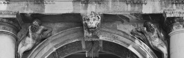 Ala Napoleonica. Arco con testa in chiave 